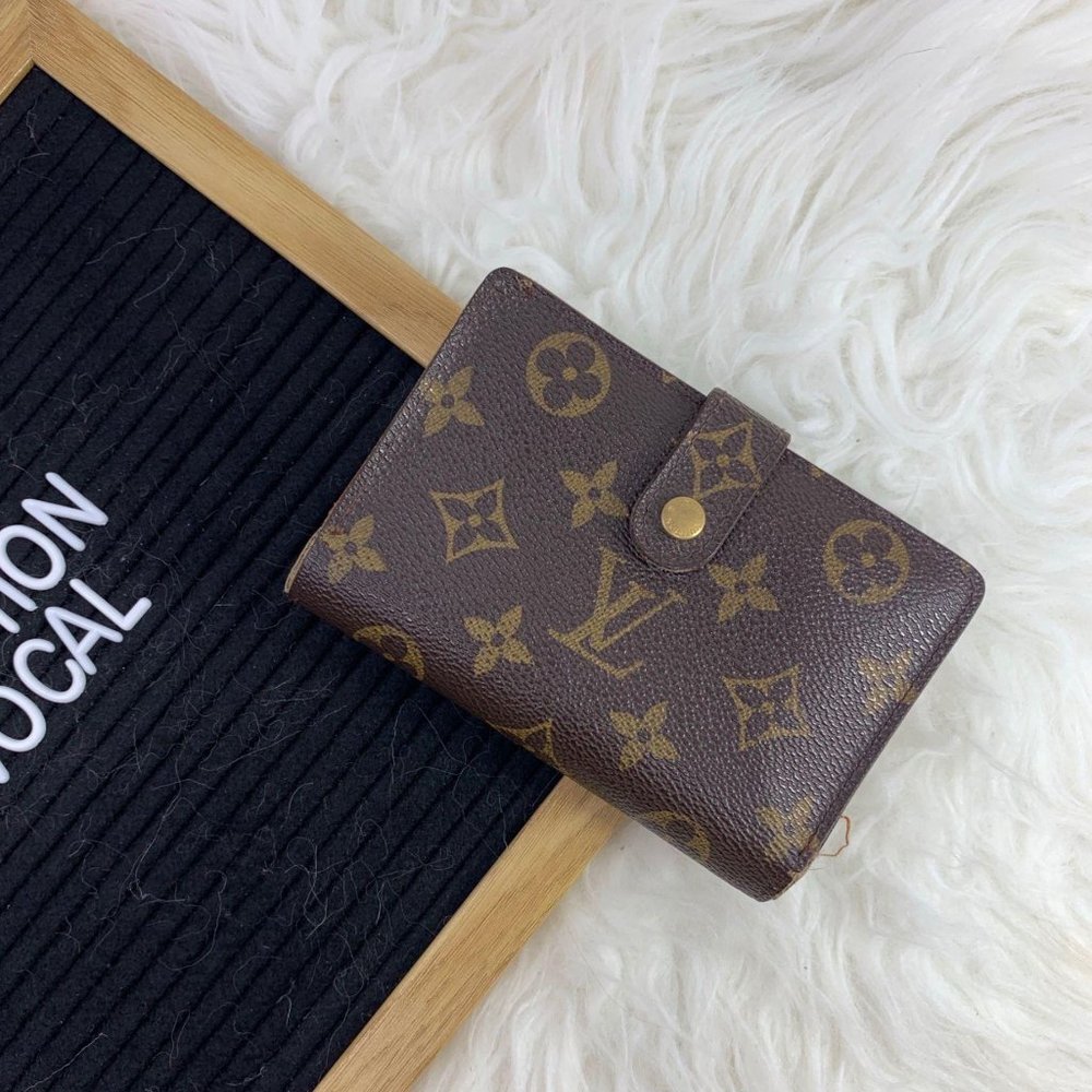 Louis Vuitton Kisslock Monogram Wallet